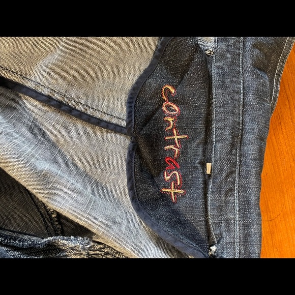 Vintage Reitmans Constrast safari style jean jacket! - Picture 5 of 6